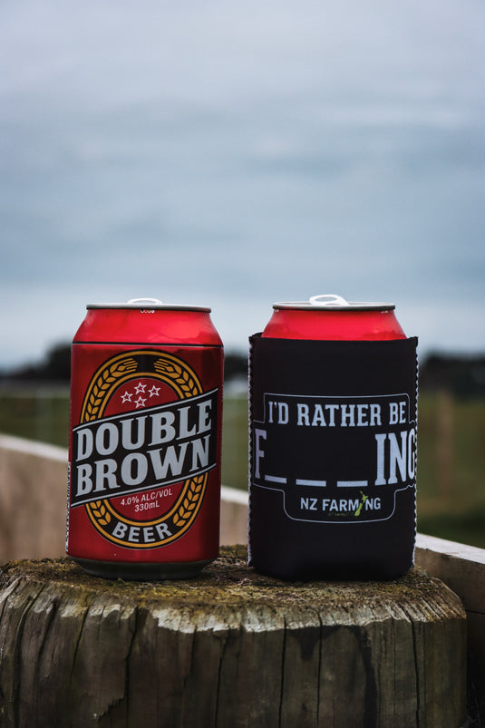 'Id Rather Be' Stubby Holder - NZ Farming Store