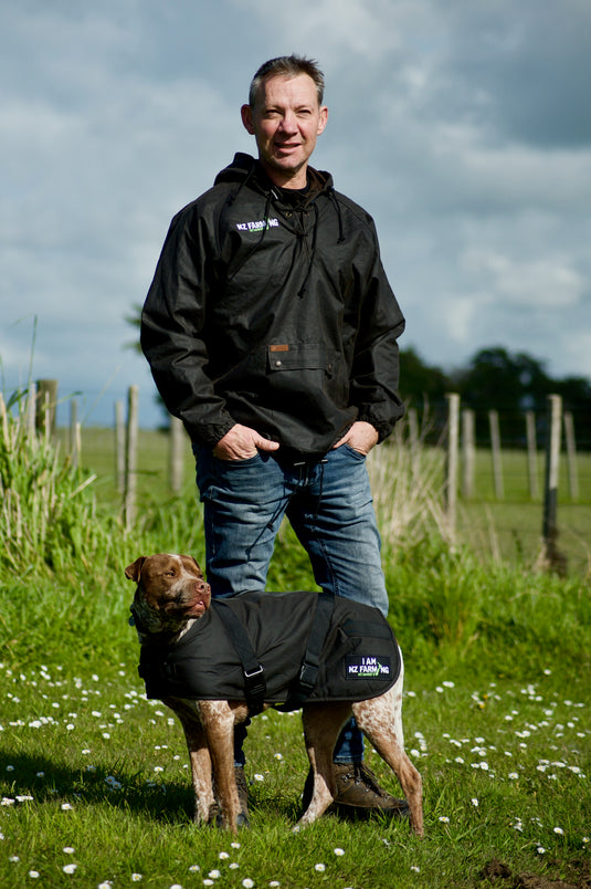 'I am NZ Farming' Dog Jacket - NZ Farming Store