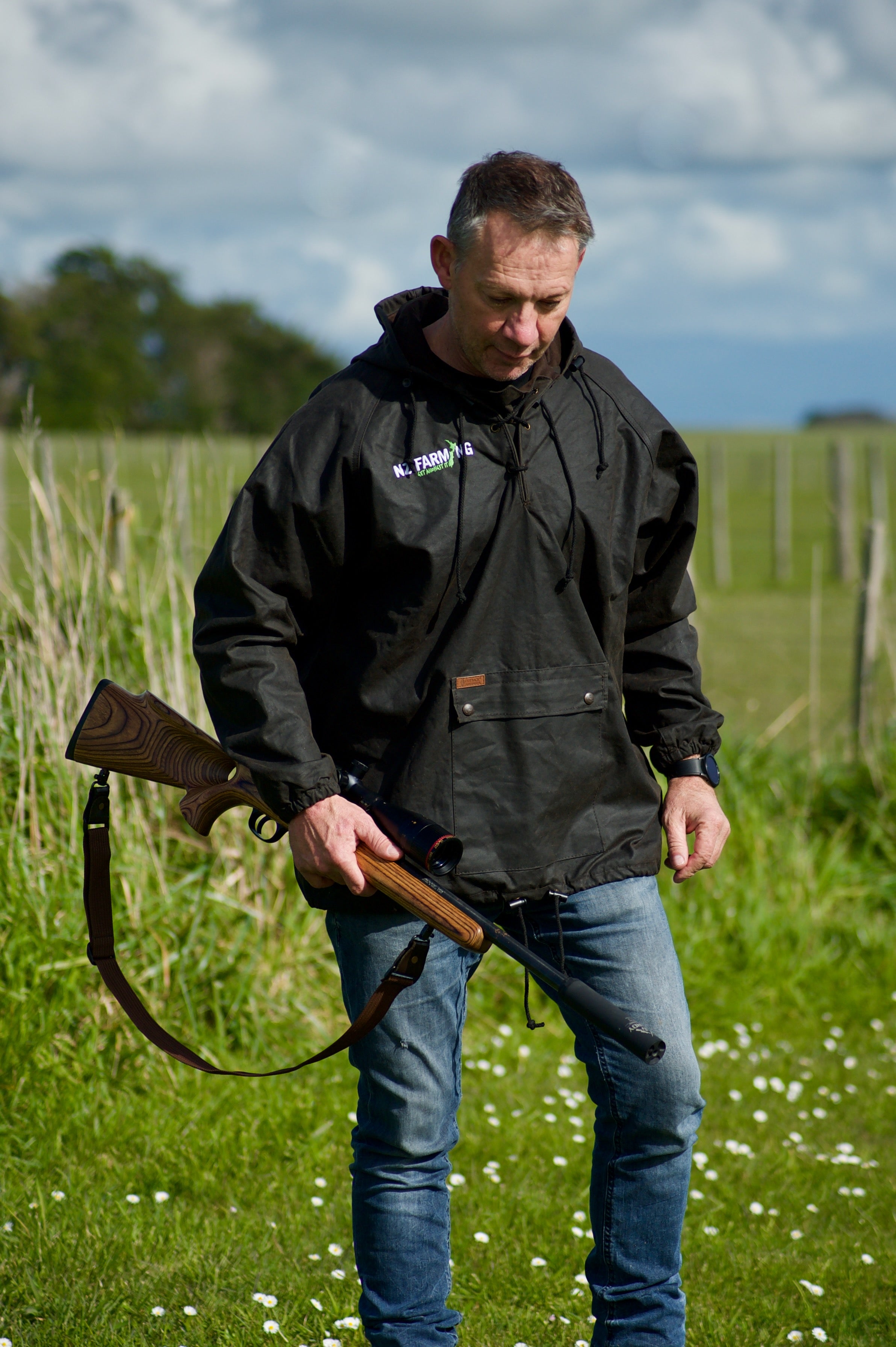 Summit Oilskin Parka NZ Farming Store