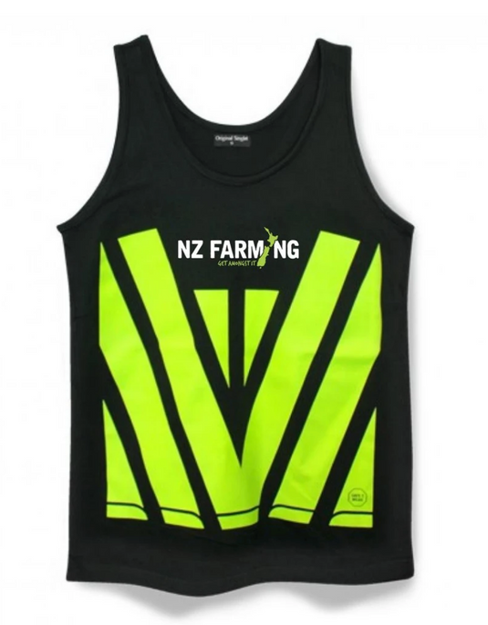 The Contractor Singlet - NZ Farming Store
