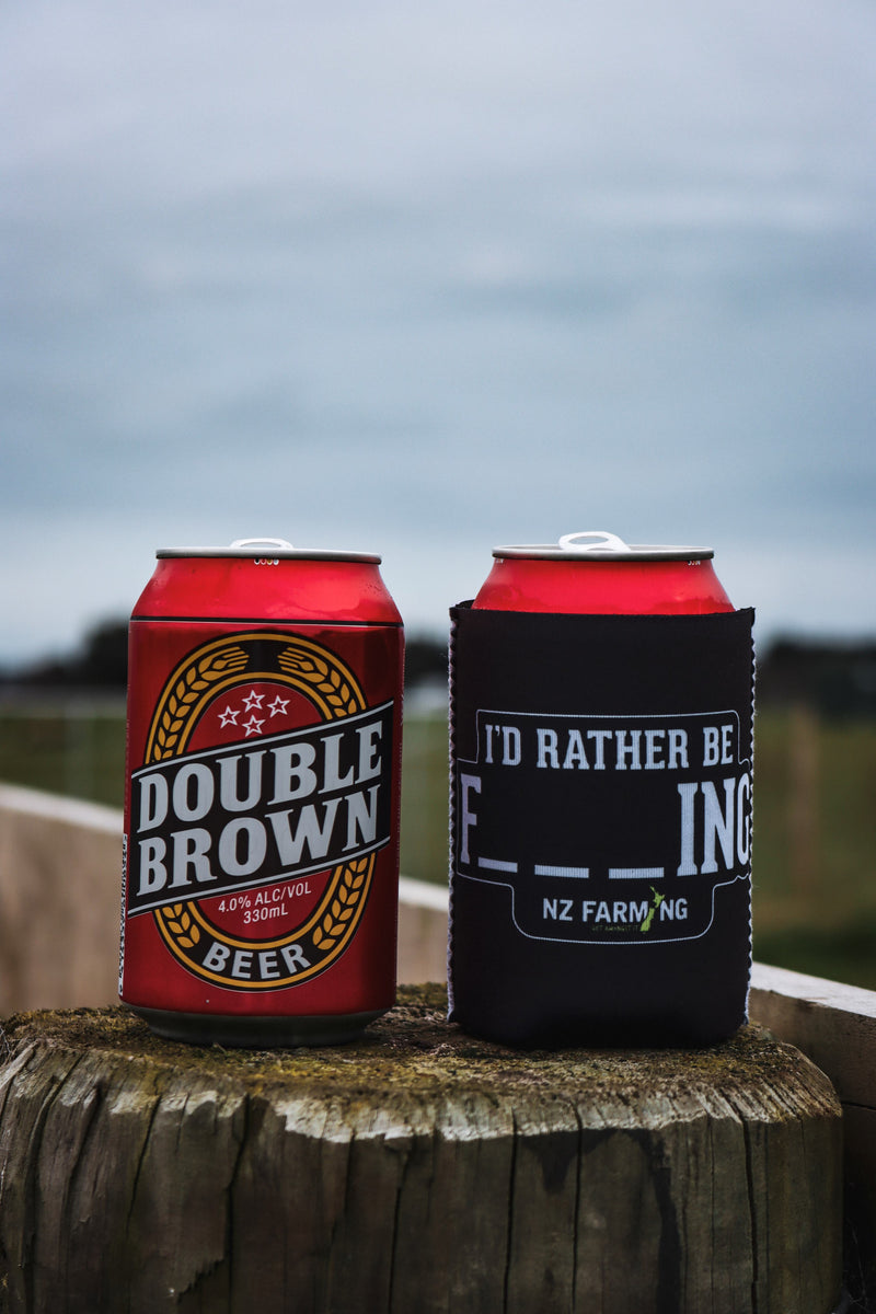 Load image into Gallery viewer, &#39;Id Rather Be&#39; Stubby Holder - NZ Farming Store
