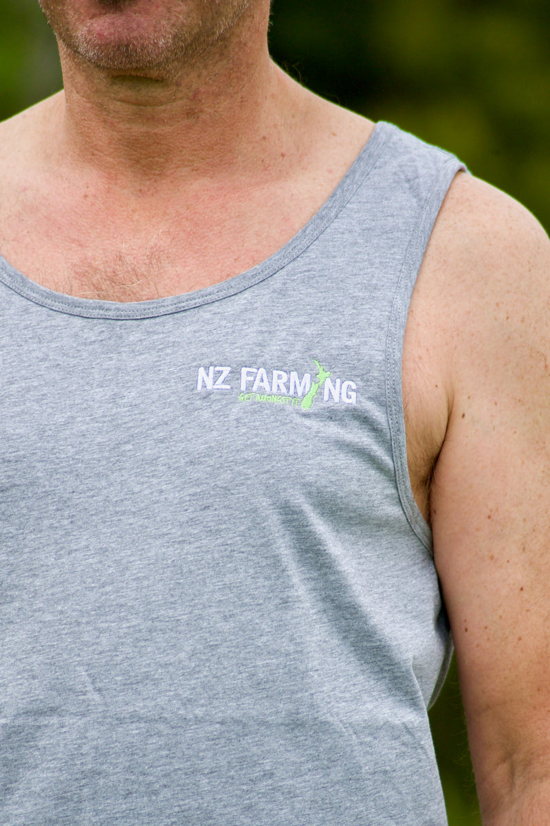 Load image into Gallery viewer, Mens Singlet - NZ Farming Store

