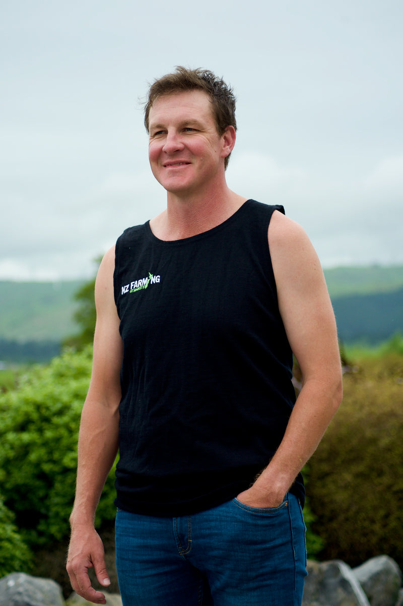 Load image into Gallery viewer, MKM Active Merino Shearer Singlet - NZ Farming Store
