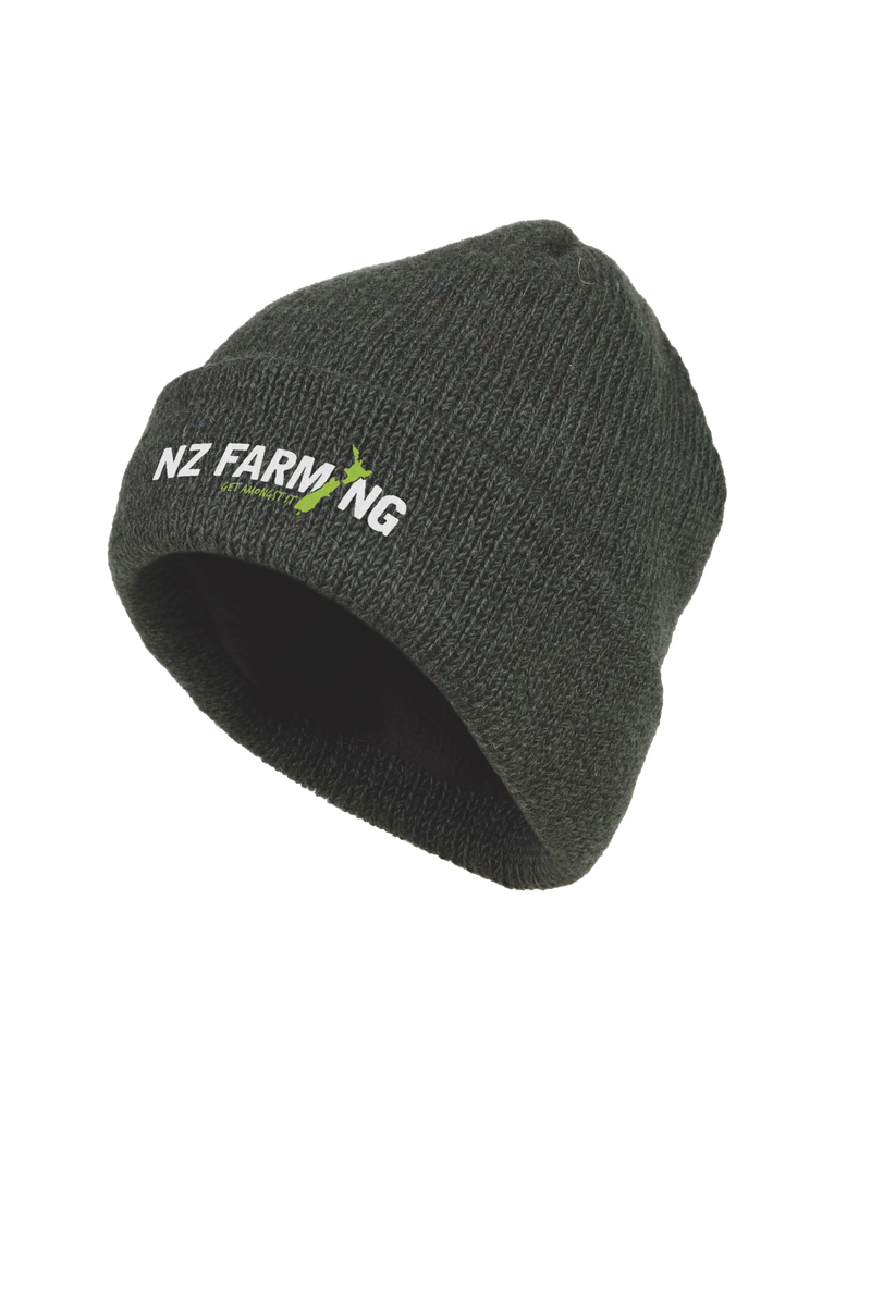 Load image into Gallery viewer, MKM Lined Wool Beanie - NZ Farming Store
