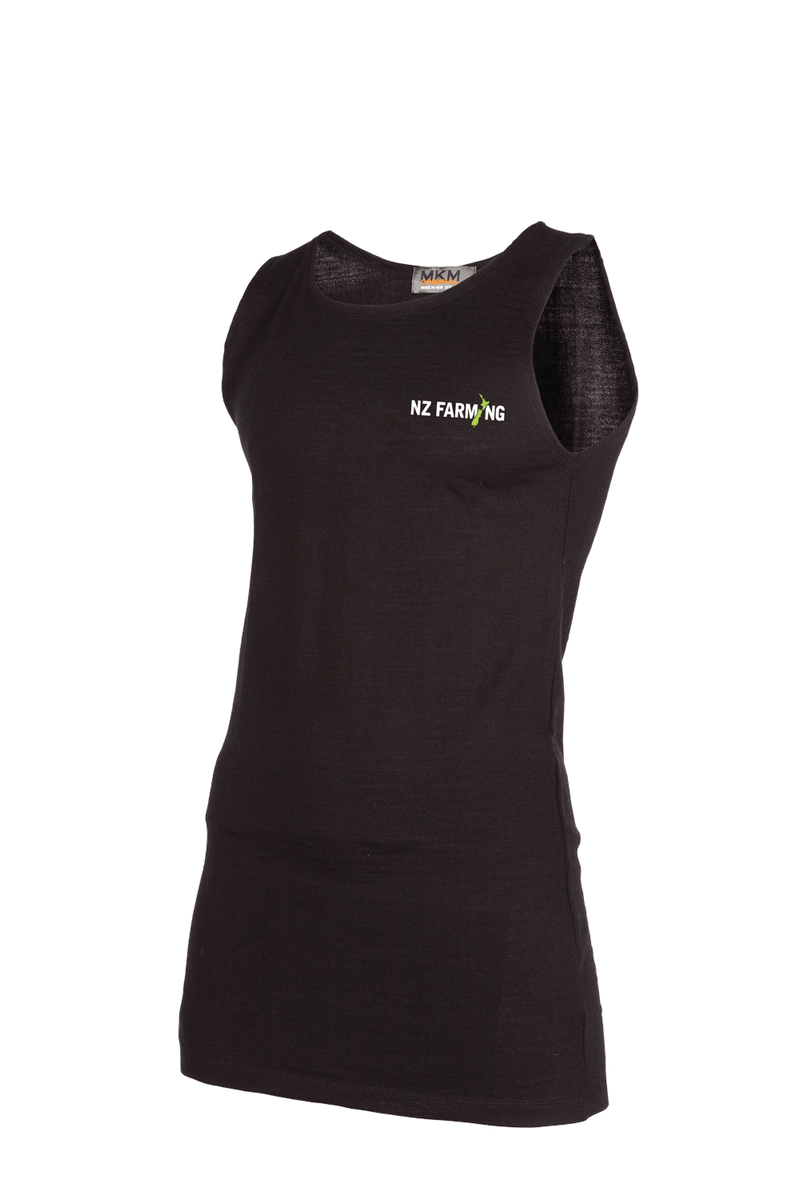 Load image into Gallery viewer, MKM Active Merino Shearer Singlet - NZ Farming Store
